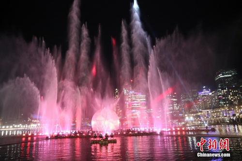 澳大利亚悉尼灯光秀节日活动闪亮登场