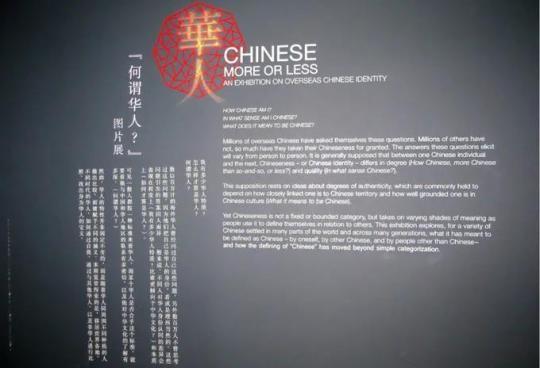 新加坡南洋理工大学华裔馆“何谓华人图片展”。受访者供图