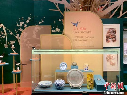 《福祿壽喜 美好生活――中華吉祥文化特展》。　王笈 攝