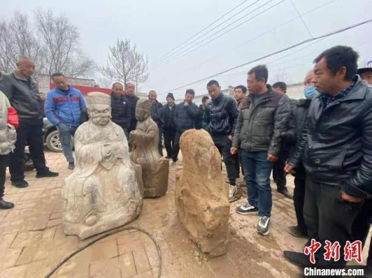 河北威縣出土3尊宋元時(shí)期道教神祗石像