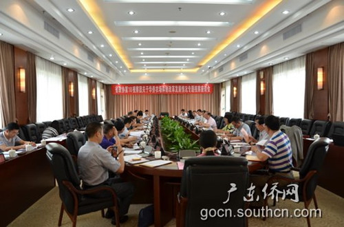 中国侨网省政协第10视察团听取我省及惠州市华侨农场体制改革与发展情况的汇报