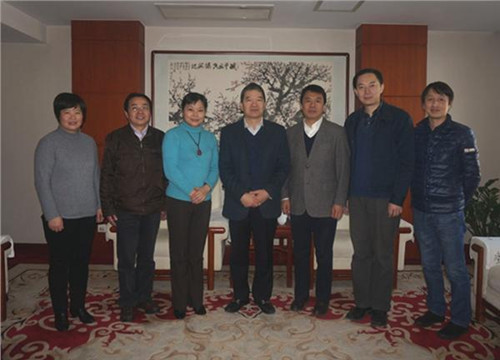 中国侨网无锡副市长史立军带队拜访国侨办争取工作支持