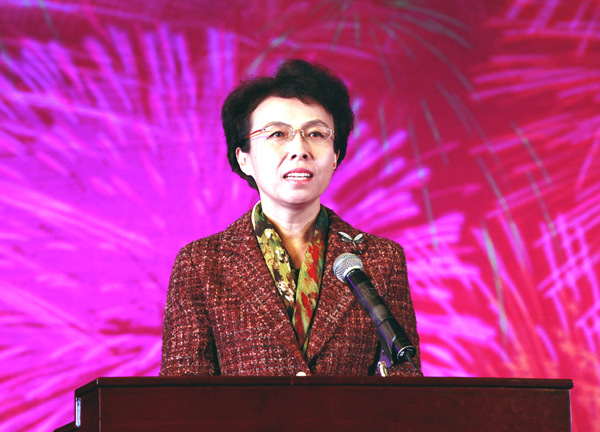 中国侨网“2015首都侨界新春联谊会”在京举行，副市长程红出席联谊会并致辞。北京市侨办图