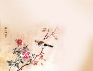中国侨网顾吕鸿沈绣作品——《花鸟》(中国江苏网)