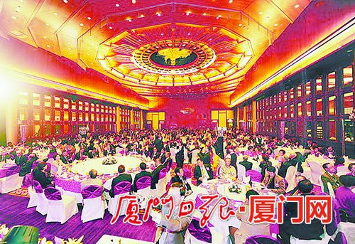 往届世界同安联谊大会盛况。(资料图片)