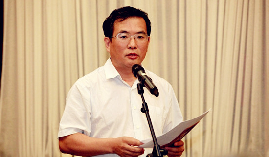 北京市侨办主任刘春锋在交流会致辞，倡议成立“海外华媒北京新观察联盟”。