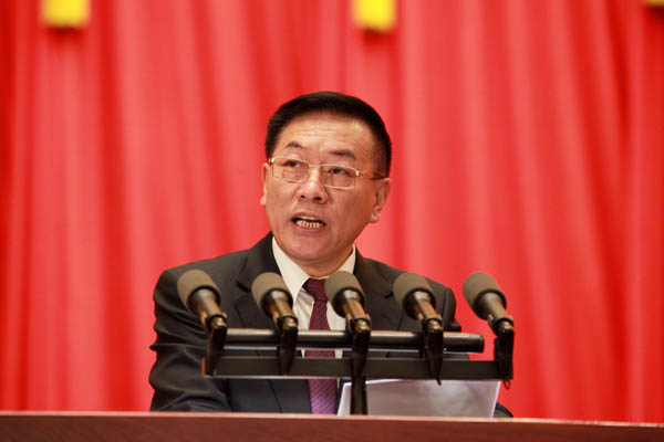 中国侨联党组书记、主席林军。