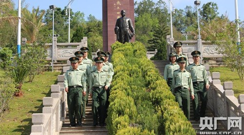 南洋华侨机工回国抗战纪念碑(央广网