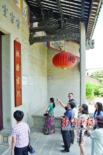 耿光堂是霞路村的祠堂建筑代表，跻身江门市首批10个市级示范祠堂。