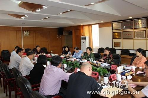中国侨网与广东省市侨办座谈。