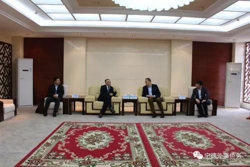 中国侨网交流现场。(图片来源:宁德外侨办)