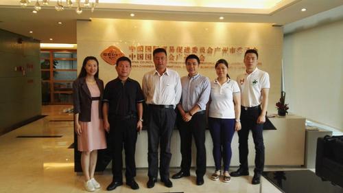 中国侨网南部非洲中国企业家协会会长李国东访广州市。