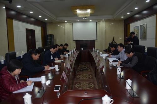 中国侨网调研组在邢台市召开工作座谈会