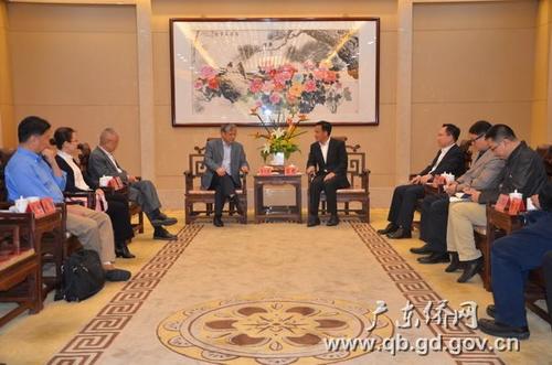 中国侨网雷彪会见李达西一行。
