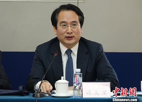 中国侨网谭天星(资料图) 中新社记者 周乾宪 摄