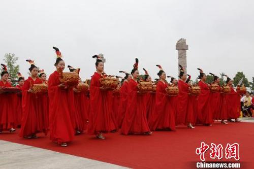 中国侨网图为寻根节现场。孙洪涛 摄