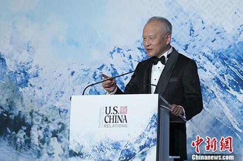 中国侨网资料图:中国驻美大使崔天凯。中新社记者 廖攀 摄
