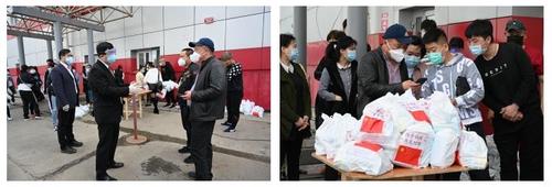 中国驻哈巴罗夫斯克总领馆向领区华商发放“健康包”