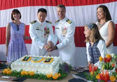 简杰克任满,将赴华盛顿就任新职。(美国《世界日报》援引美国海军网站)