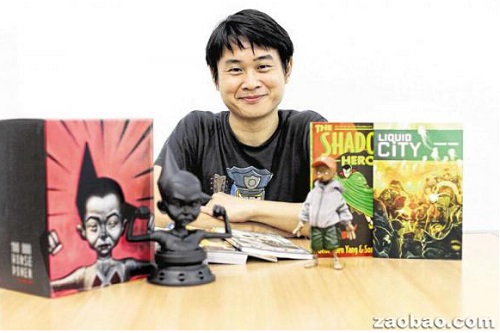 著作颇丰的刘敬贤，曾获得新加坡“青年艺术奖”。（新加坡《联合早报》）