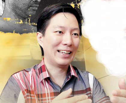 中国侨网蔡广耀 （马来西亚《光华日报》/罗国喜 摄）