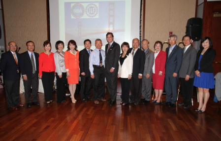 中国侨网旧金山中华企业协会成立12周年，中华企协与国际领袖基金会（ILF）共同举办圆桌会议。（美国《世界日报》/李荣 摄）