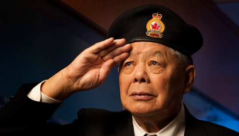 中国侨网军事博物馆将展览二战华裔参战历史，当中就包括退役老兵周镜球的故事。（加拿大《世界日报》）