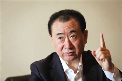 中国侨网王健林说,对于万达的未来,他最大的烦恼是接班人的成长问题。 (新京报/侯少卿 摄)