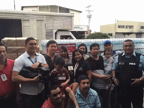 中国侨网-委内瑞拉华人筹集物资 援助当地水灾