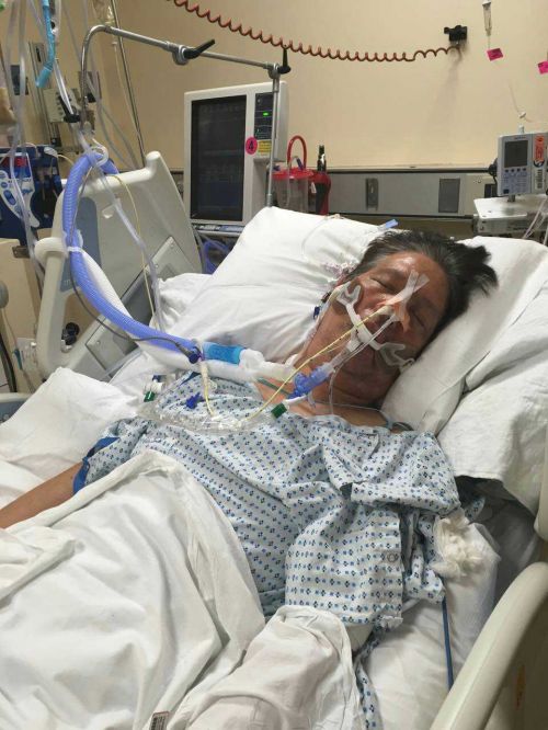 本月初因罹患主动脉血管瘤而入院做手术的朱吉祥自上了手术台后再也没能醒过来。(家人提供)