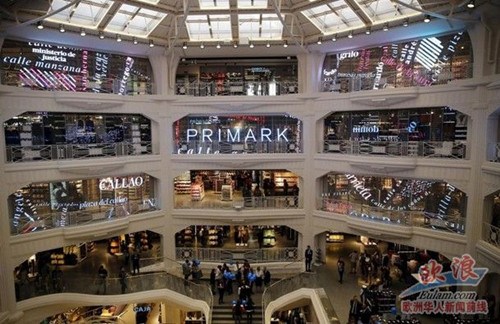 马德里市中心primark（西班牙欧浪网）