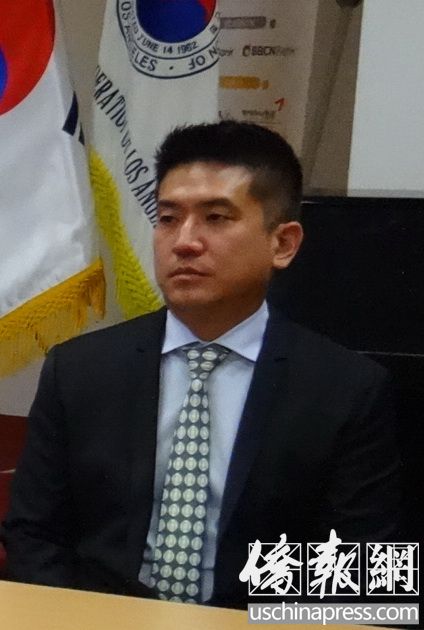 金罗伯特支持赵美心的H.R.3849法案。(美国《侨报》/高睿