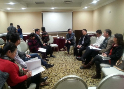 加州中医针灸师联合公会(CAUA)3日中午在圣盖博市举办学术会议。(加州中医针灸师联合公会提供)