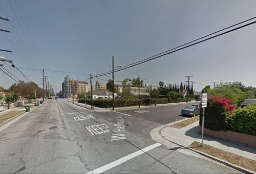 阿市车祸发生地附近街区。(谷歌地图)