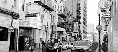 美国的“唐人街”。（图片来源：美国《侨报》）