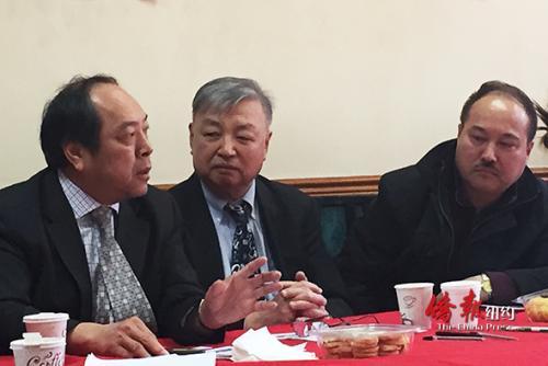 纽约闽籍社团担心如果法官判梁彼得不坐牢,会引起非裔社区愤怒而暴动,有闽籍侨领呼吁开在非裔社区的华人商铺在梁彼得宣判日(14日)当天暂停营业一天。(美国《侨报》/林菁