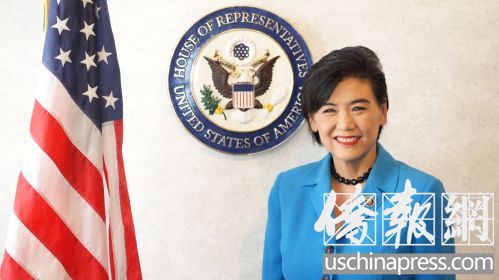 美国国会首位华裔女议员赵美心的从政之路从蒙市开始。（美国《侨报》/章宁