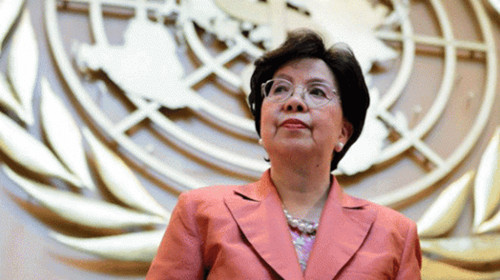 世界卫生组织总干事陈冯富珍是排名最高的中国女性之一