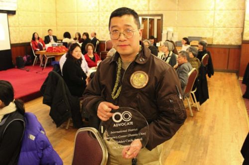 资料图:西雅图已故华人社区领袖陈荣新。(美国《侨报》援引《西雅图时报》图片)