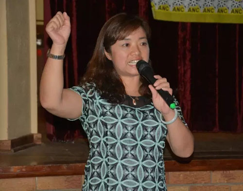 赵建玲正式被提名角逐约堡118区议员。(南非华人网)