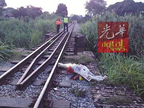 事发现场。(马来西亚《光华日报》)