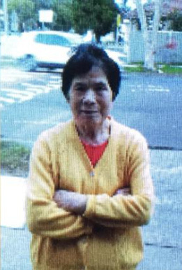 失踪的华裔老妇（《澳洲日报》图片）