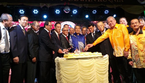 吉华堂30周年堂庆现场。（马来西亚《星洲日报》）