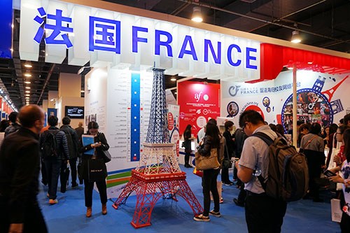 2016中国国际教育展北京站法国展区