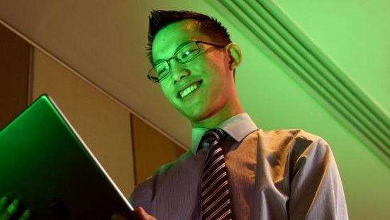 Cherrybrook中学的数学教师埃迪•吴。(《澳洲日报》图片)