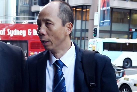 中国侨网悉尼林家灭门案嫌犯谢连斌出庭应讯。(澳洲《新快报》援引澳洲广播公司图片)