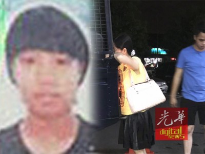 中国侨网死者家属闻耗,难掩悲痛。图为死者吕嘉羚。(马来西亚《光华日报》)