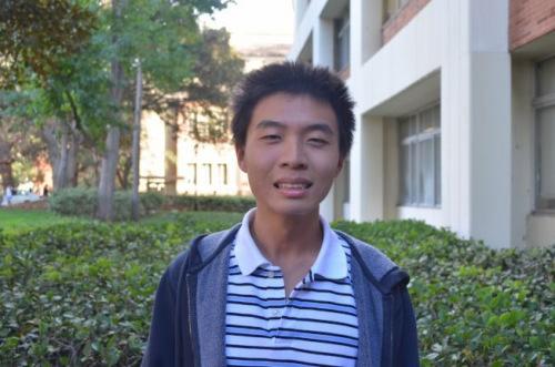 中国侨网沈诗钧未满19岁，即开始在加州大学洛杉矶分校任教。(美国《世界日报》/沈诗钧提供）