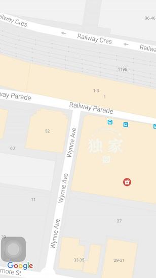 中国侨网华裔女子Lina遭白人男子殴打的地点。（新西兰天维网援引今日澳洲网图片）