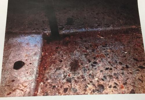 中国侨网被一寸不平整地面绊倒,右眼摔瞎,华翁获赔90万。(美国《世界日报》/俞姝含 摄)